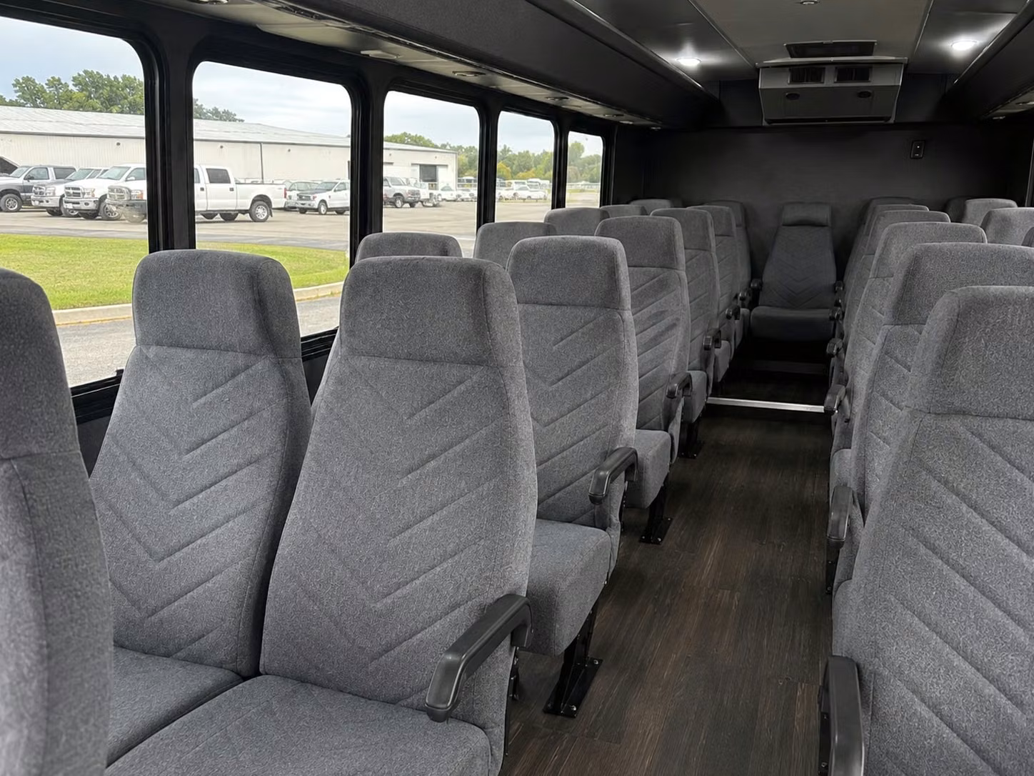 20 passenger minibus interior