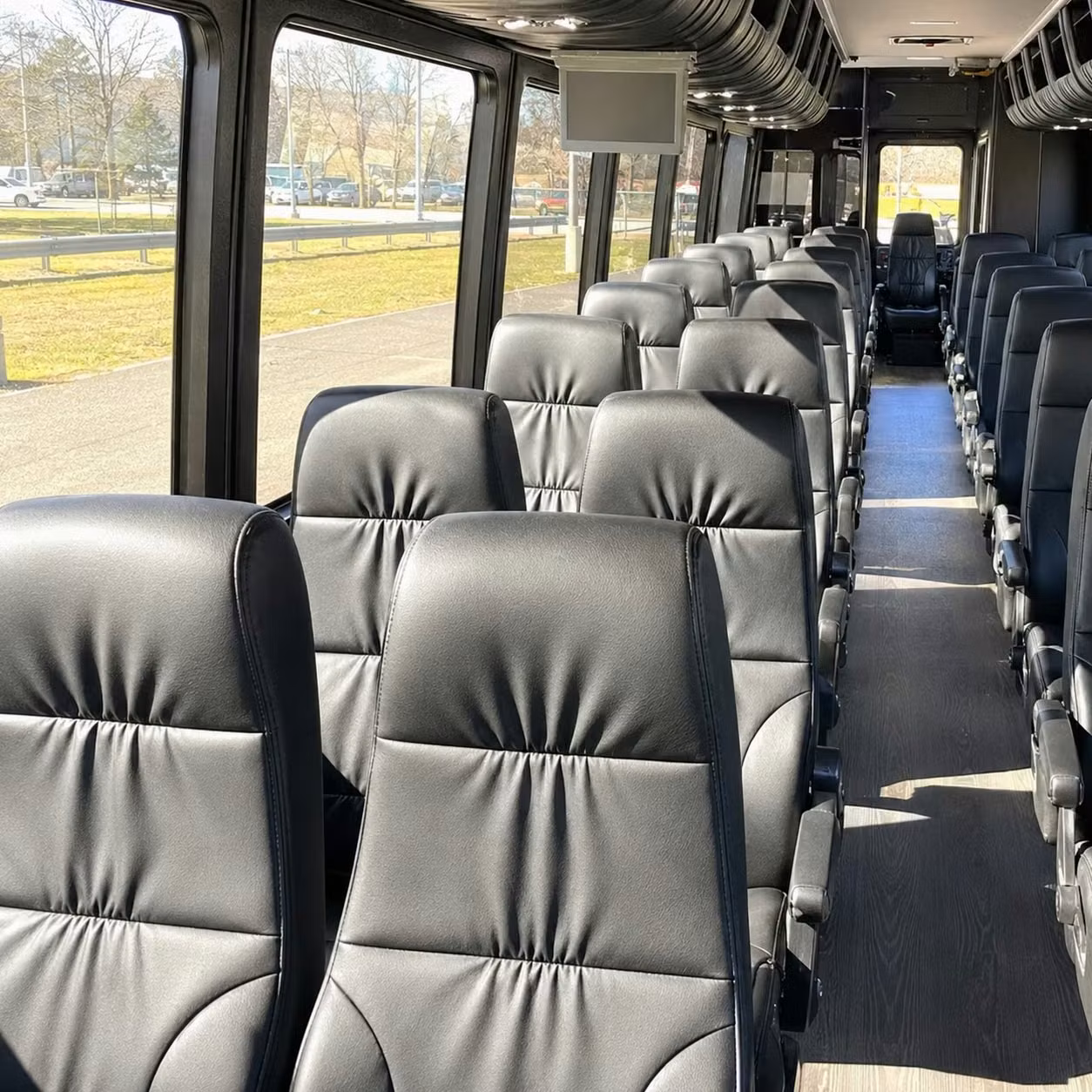 35 passenger minibus inside
