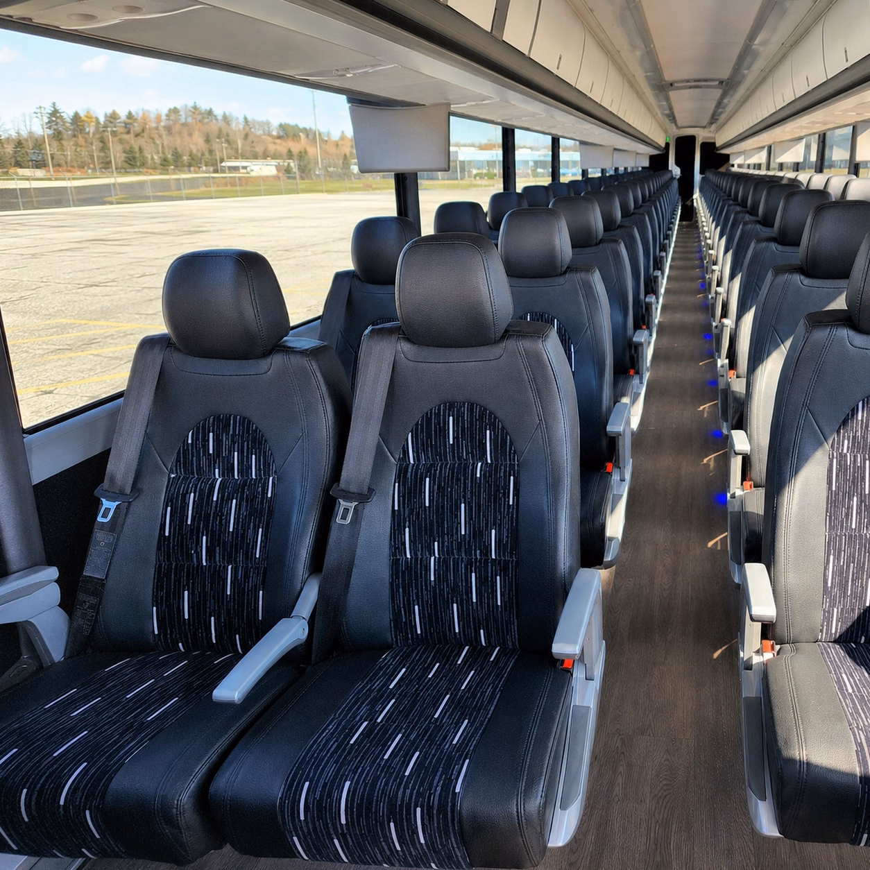 how the bus type you choose changes charter bus prices in greensboro north carolina