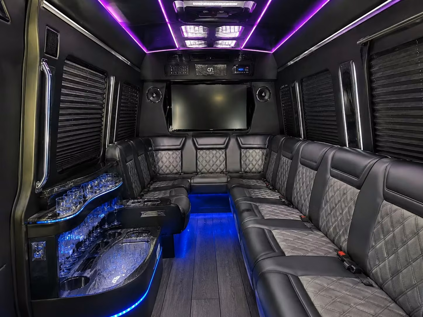sprinter limousine inside