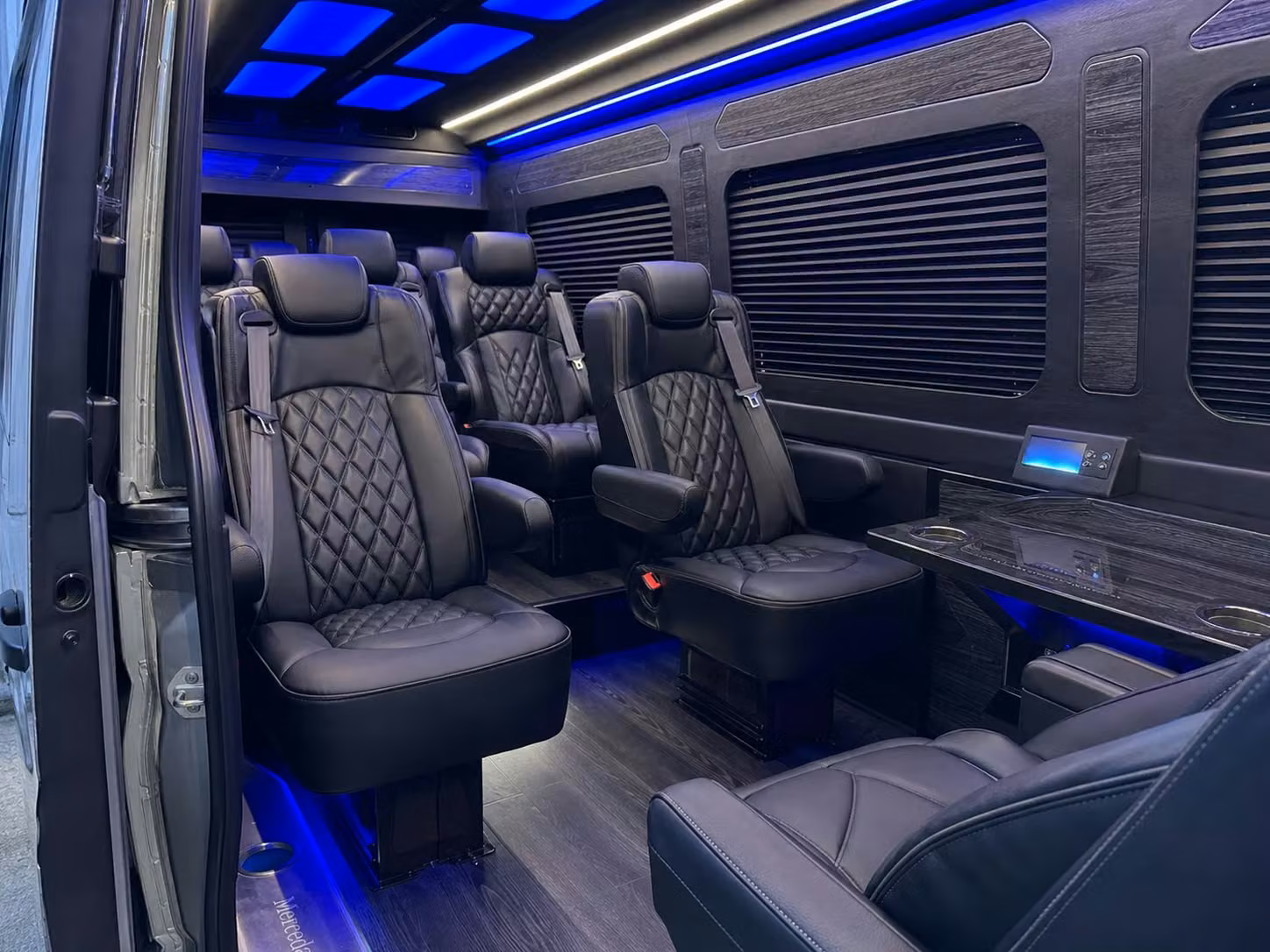 sprinter van transportation for groups and events across greensboro