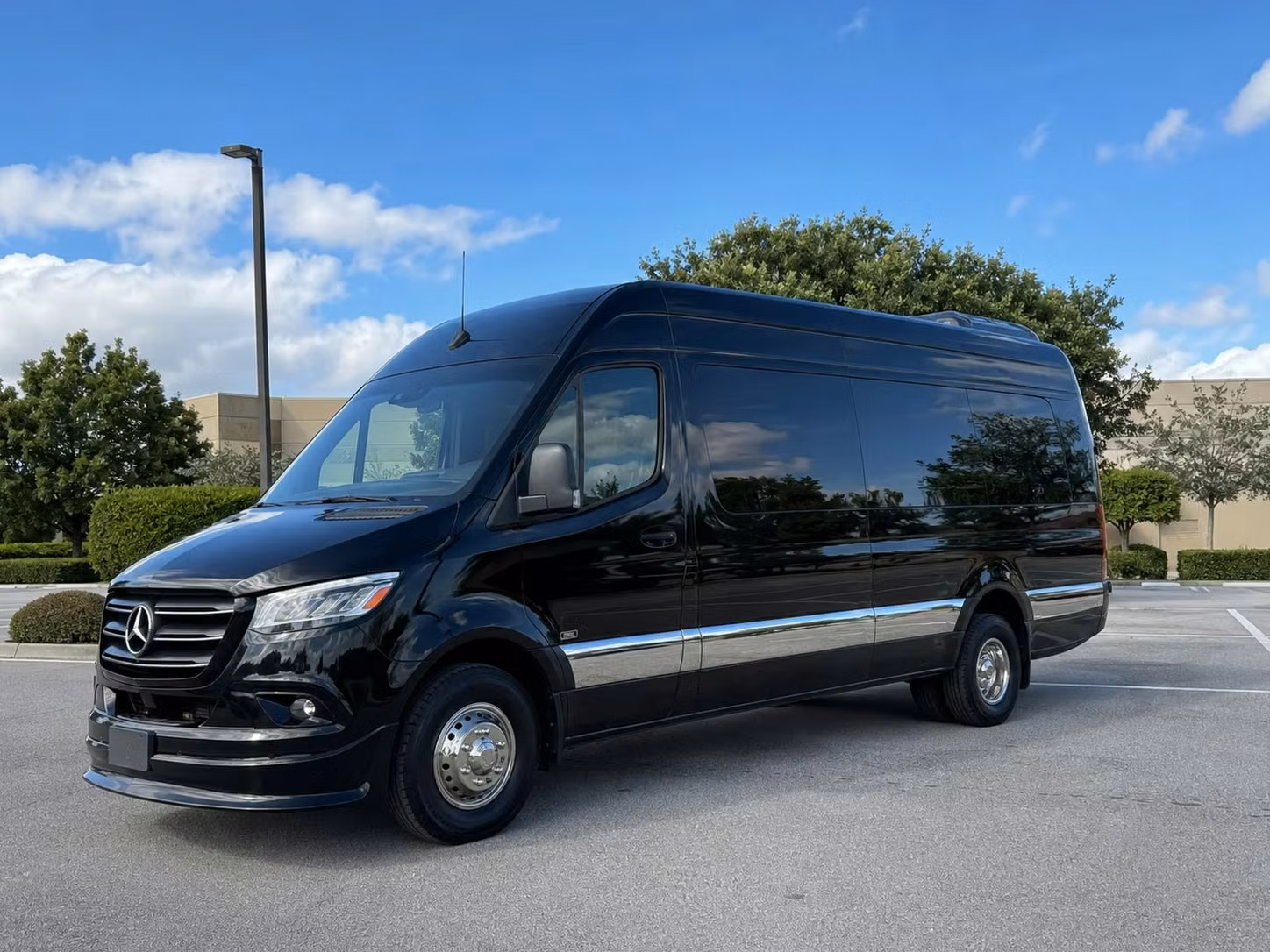 sprinter van with driver